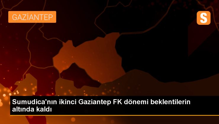 Gaziantep FK Teknik Direktörü Sumudica, Düşme Hattından Kurtaramadı