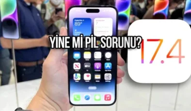 iOS 17.4 Güncellemesi Pil Sorunuyla Gündemde