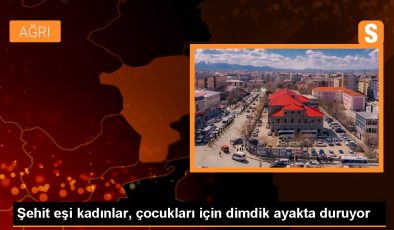 Şehit eşleri, çocuklarını hem anne hem baba özverisiyle yetiştiriyor