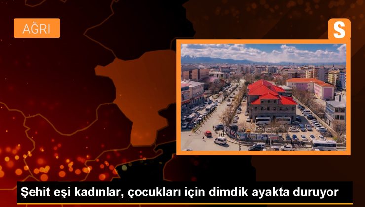 Şehit eşleri, çocuklarını hem anne hem baba özverisiyle yetiştiriyor