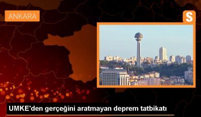 UMKE Gönüllüleri Deprem Tatbikatı Gerçekleştirdi