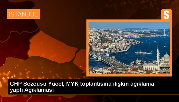 CHP Sözcüsü Deniz Yücel: Provokatif işler ve çamur atma eylemleriyle uğraşıyoruz