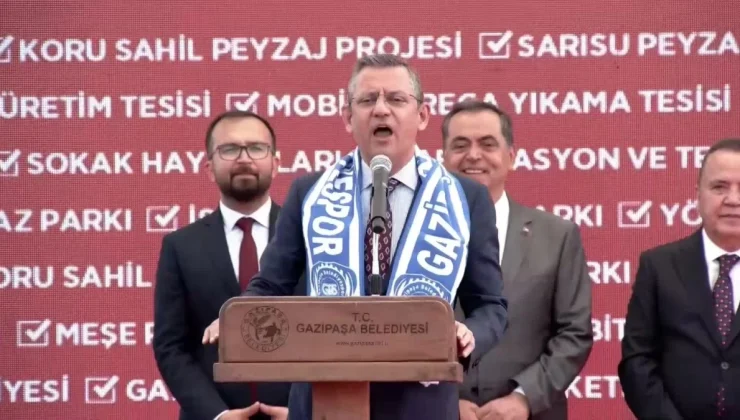 CHP Genel Başkanı Özgür Özel: Halkın taleplerinin kavgasını yapacağım