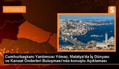 Cumhurbaşkanı Yardımcısı Yılmaz: Büyüme, istihdam ve enflasyonla mücadeleyi sürdüreceğiz