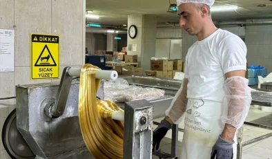 Kocaeli’de 5 pişmaniye üreticisi 10 ülkede damakları tatlandırıyor