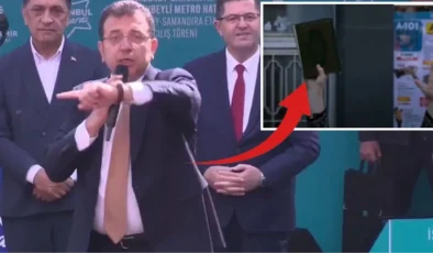 Metro açılışında Kur’an-ı Kerim’li tepki! Alandaki öfkeli kalabalığı İmamoğlu sakinleştirdi