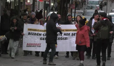 İSİG, Agrobay Seracılık’ta işten çıkarılan işçilere destek için basın açıklaması yaptı