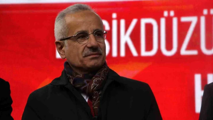 Ulaştırma ve Altyapı Bakanı Abdulkadir Uraloğlu: ‘Ne söz vermişsek yapacağız’
