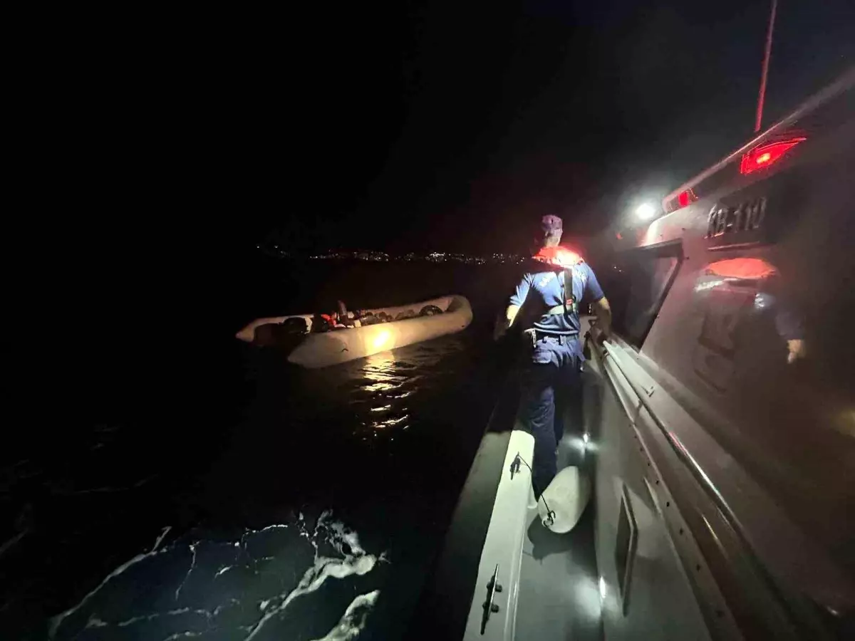 Bodrum’da 65 Düzensiz Göçmen Yakalandı