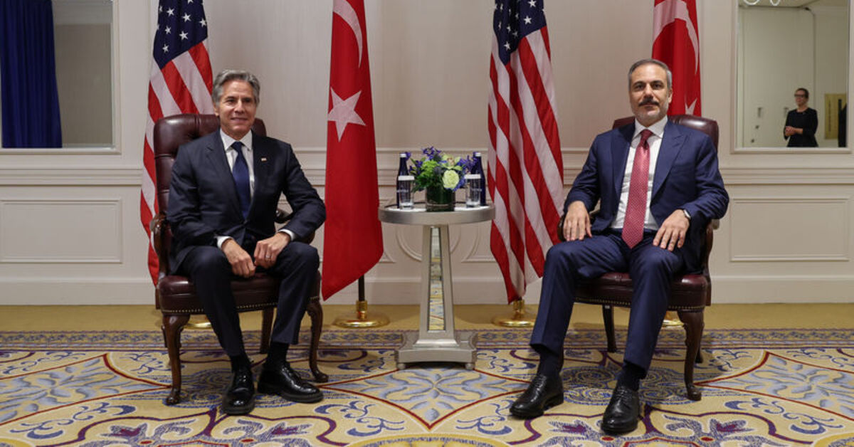 Dışişleri Bakanı Fidan, Türkevi’nde ABD’li mevkidaşı Blinken ile görüştü