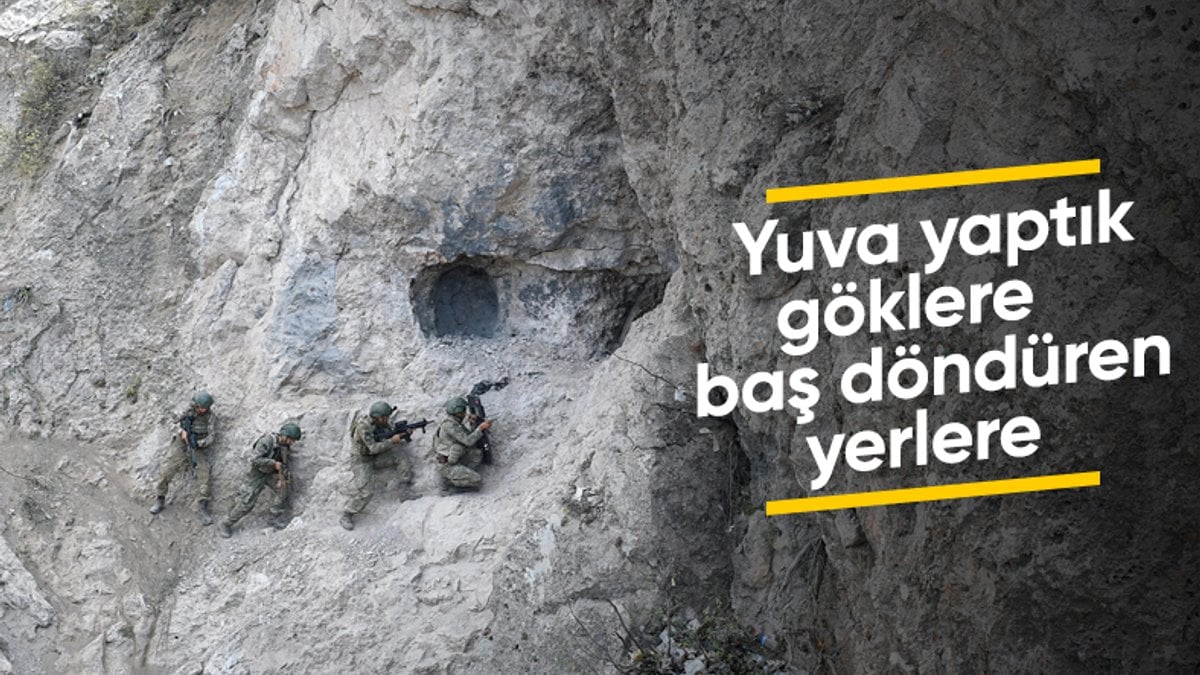 MSB paylaştı: Kahraman askerlerimiz her şartta mücadelede