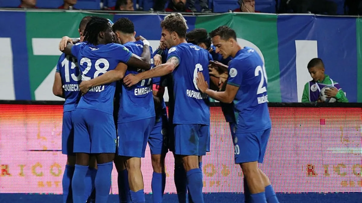 Çaykur Rizespor, Süper Lig’de 5 maç sonra kazandı