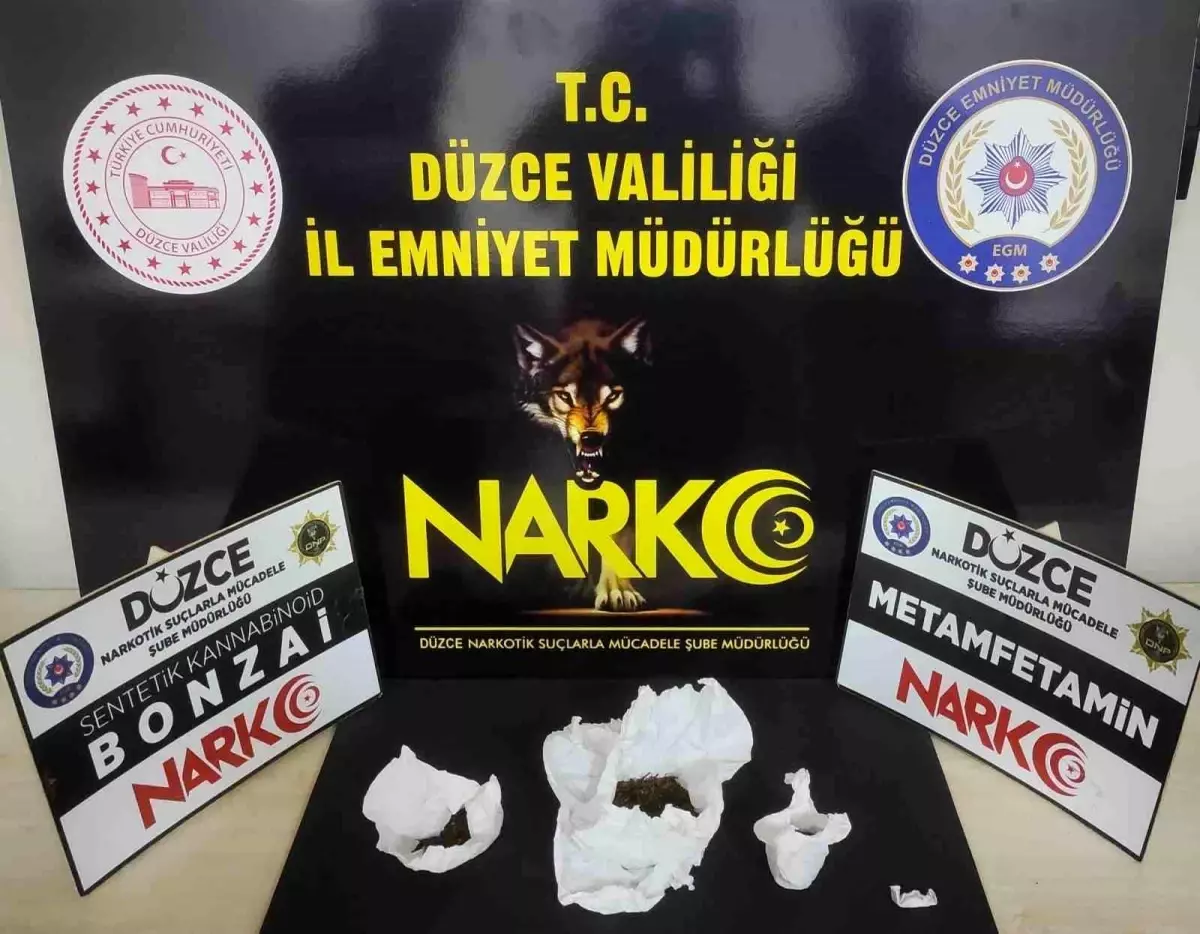 Düzce’de Uyuşturucu Operasyonu: 5 Tutuklama