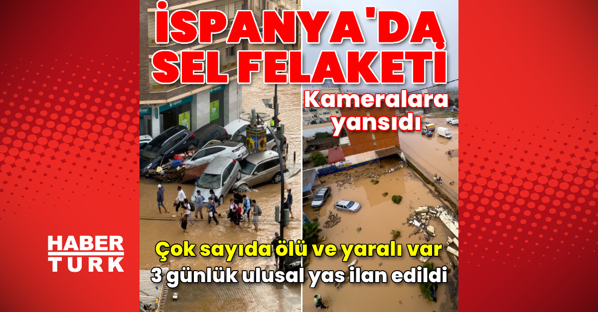 İspanya’da sel felaketi