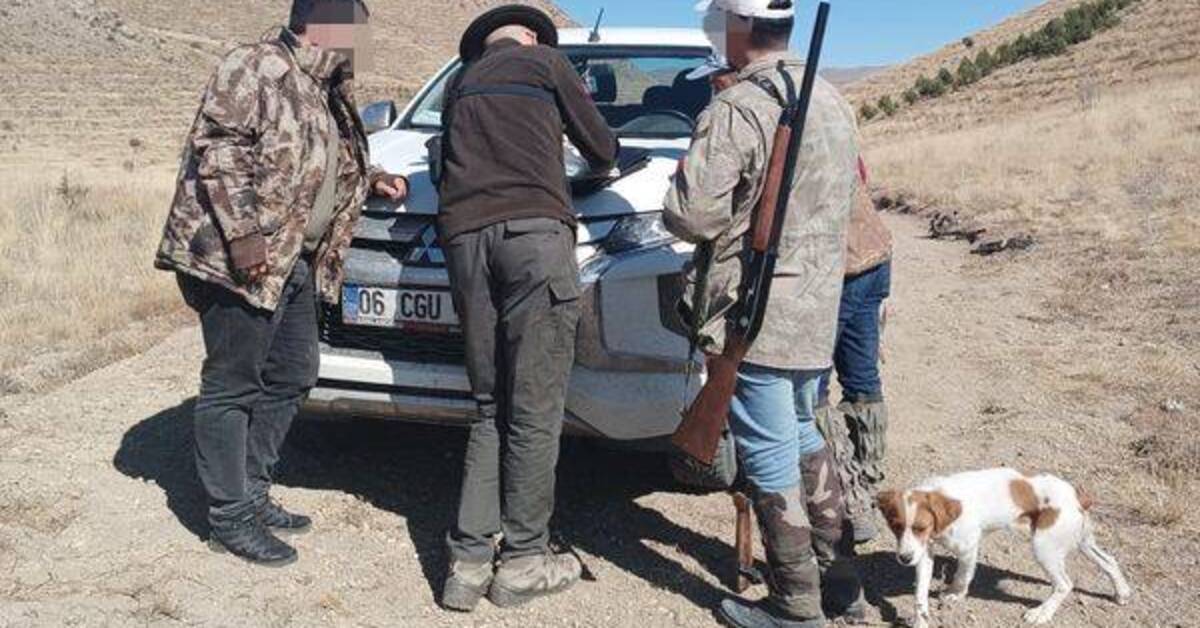 Kayseri’de yasa dışı avlanan 19 kişiye ceza