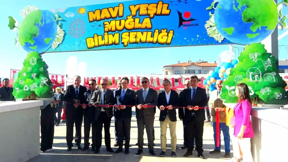 Mavi Yeşil Muğla Bilim Şenliği Açıldı