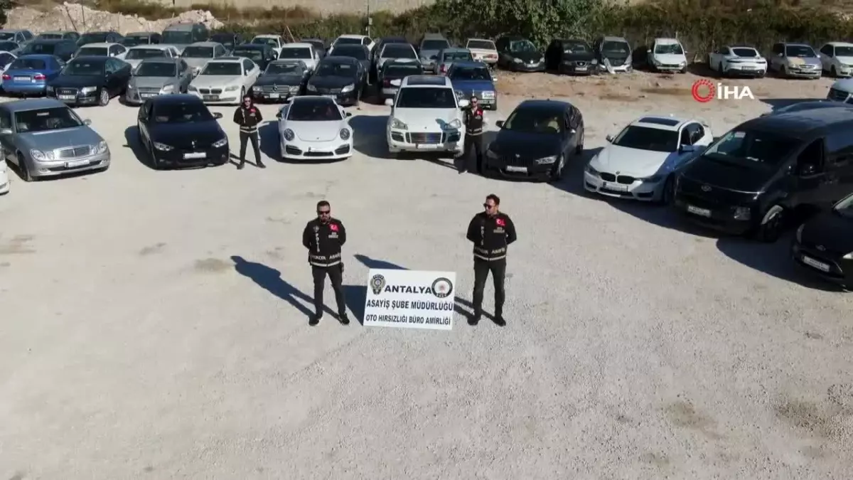 Antalya’da Lüks Araç Operasyonu