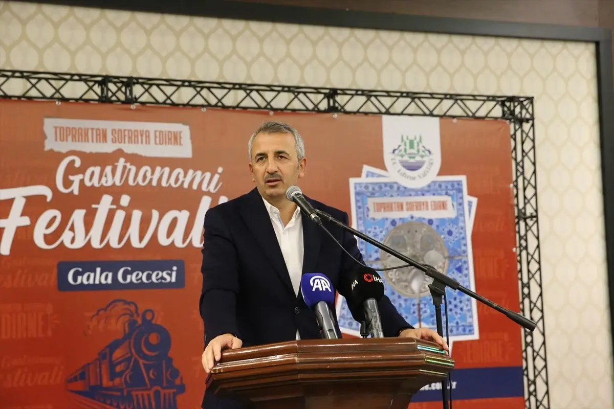 Edirne’de Gastronomi Festivali Düzenlendi