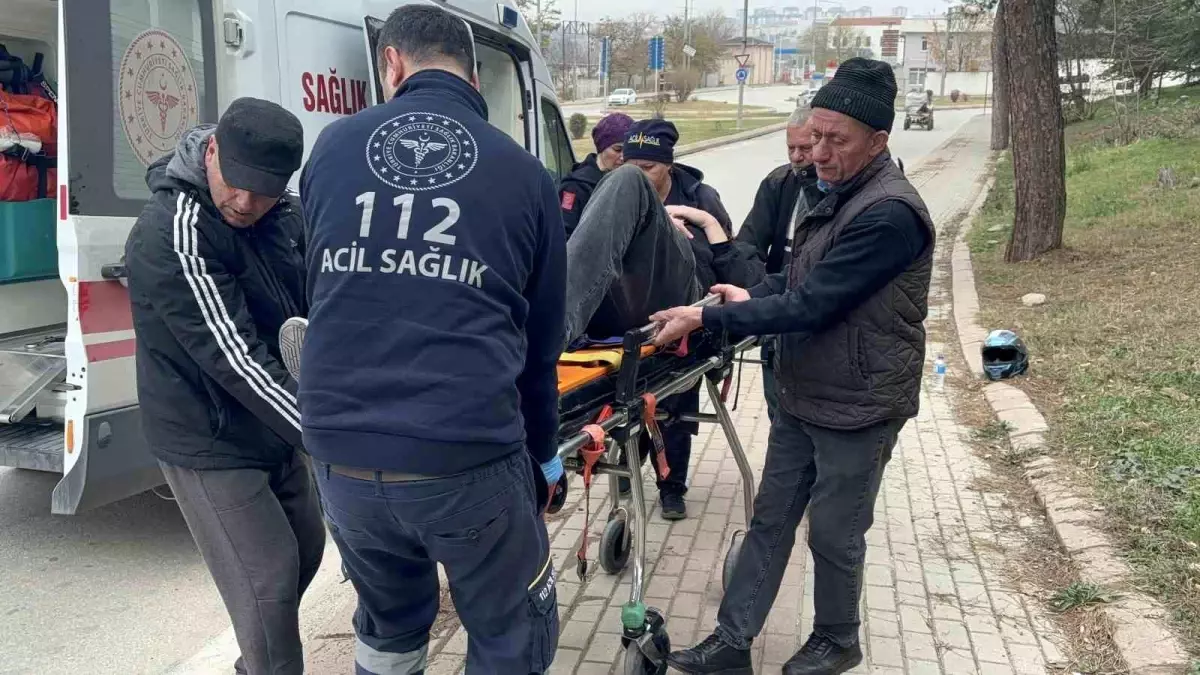 Edirne’de Motosiklet Kazası: Sürücü Yaralı