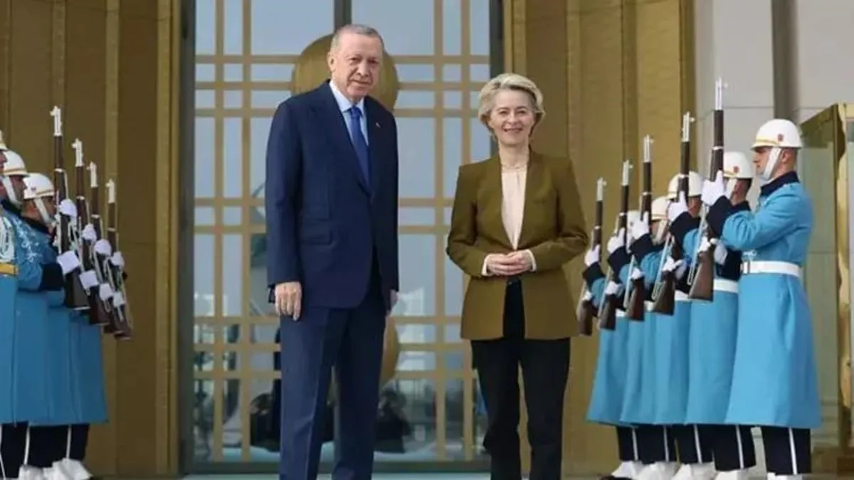AB Komisyonu Başkanı Leyen’le bir araya gelen Erdoğan’dan net mesaj: PKK ve DEAŞ’a yer yok