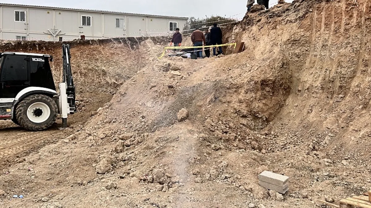 Hatay’daki inşaat çalışmasından tarih çıktı: Lahit mezarlar bulundu!