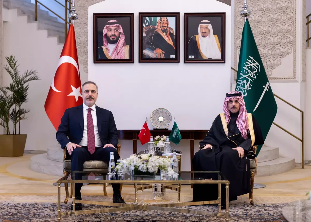 Dışişleri Bakanı Hakan Fidan Suudi Arabistan’da