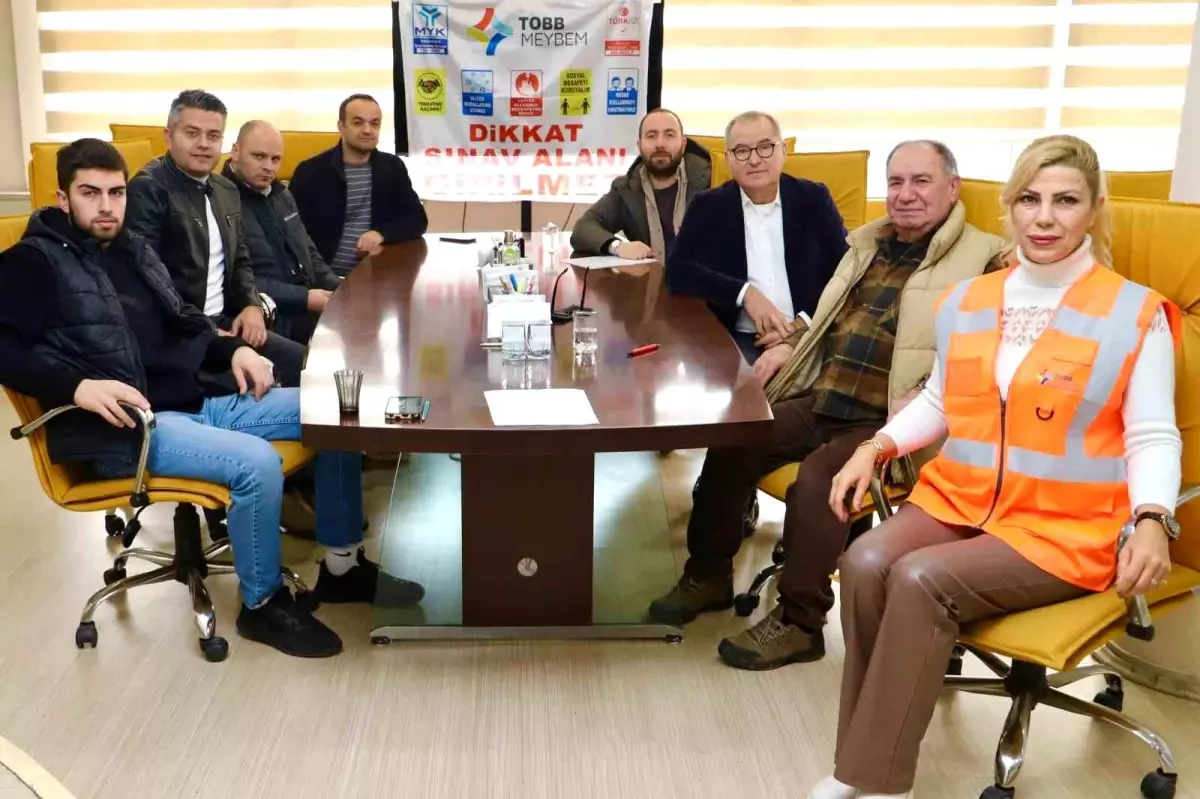 Düzce’de Mesleki Yeterlilik Sınavı Yapıldı