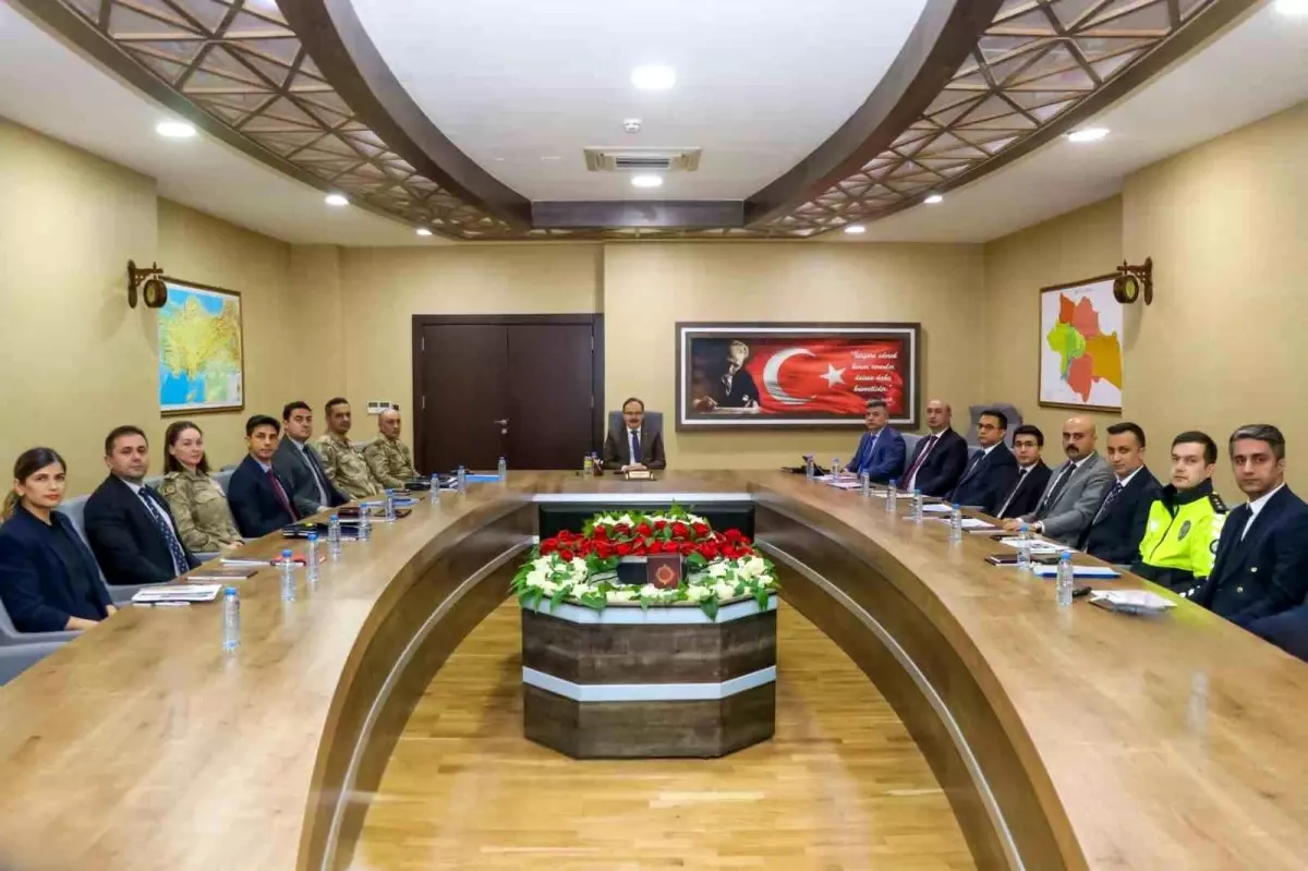 Siirt’te Güvenlik Toplantısı