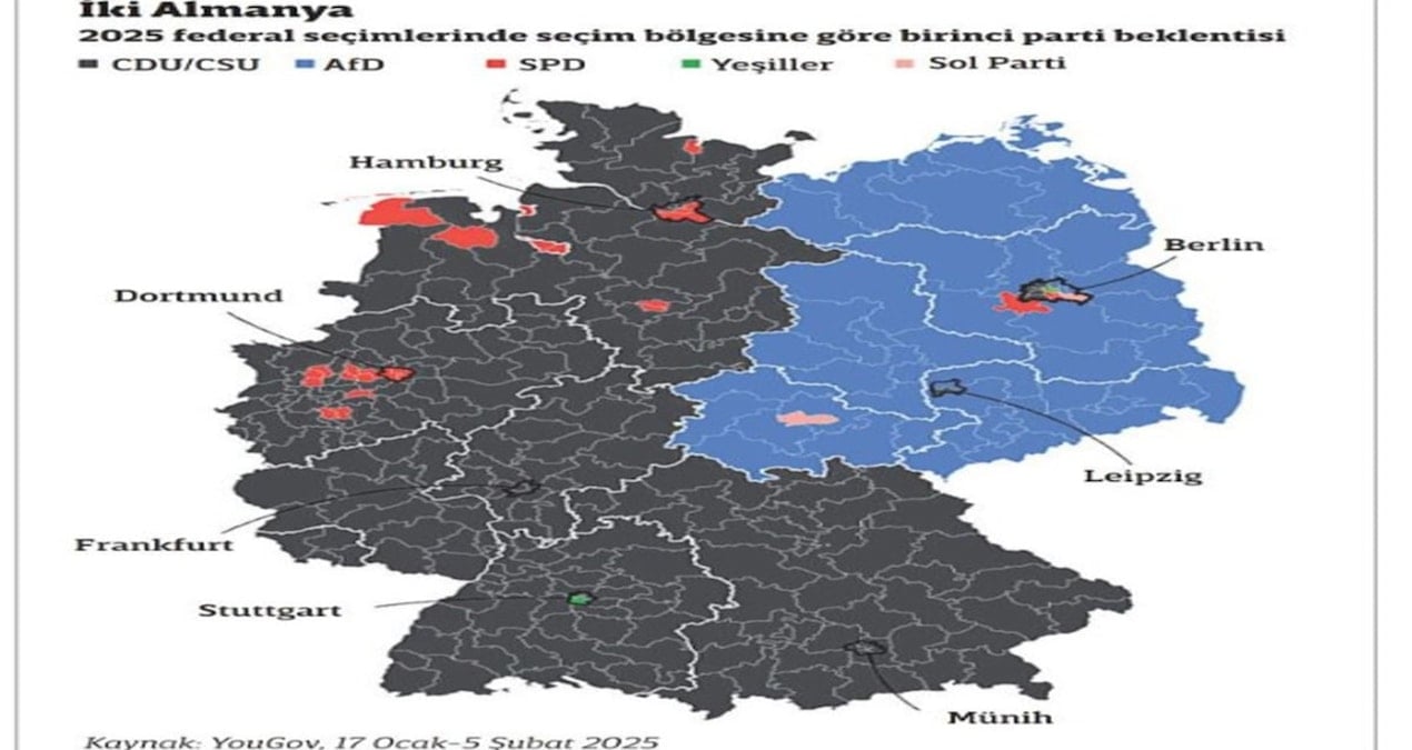 Almanya yeniden bölündü