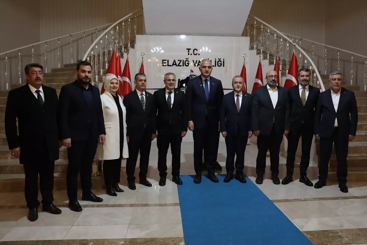 Bakan Ersoy Elazığ’ı Ziyaret Etti