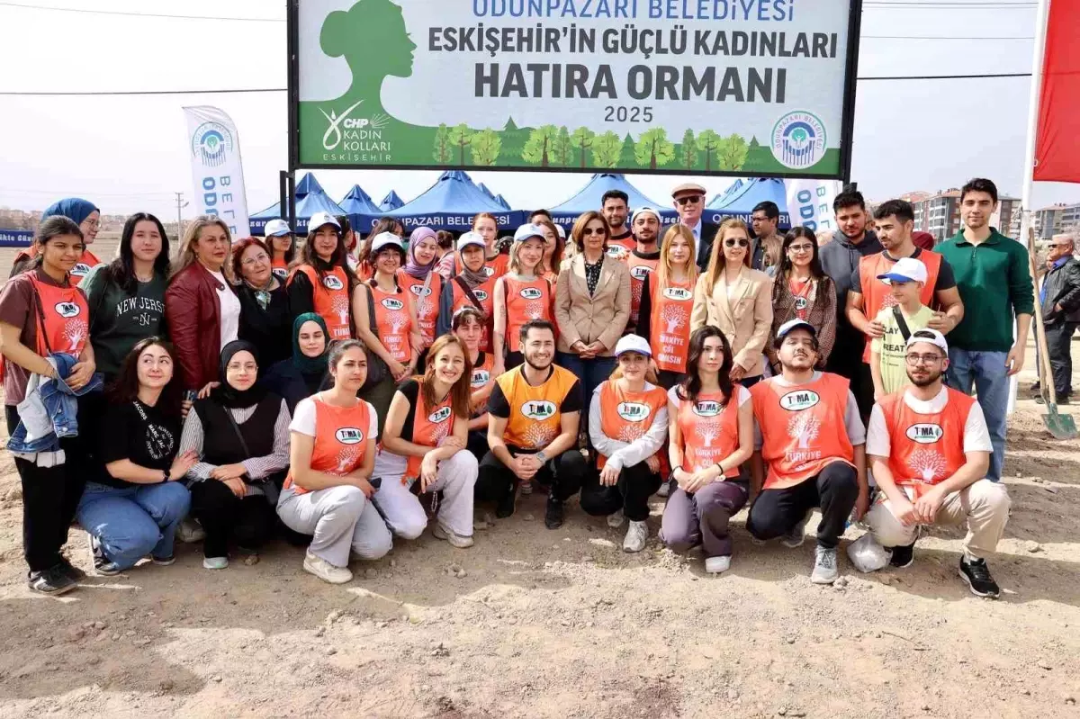 Eskişehir’de Kadınlar Günü’nde Hatıra Ormanı Projesi